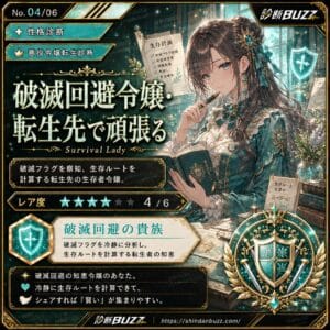 破滅回避令嬢・転生先で頑張る