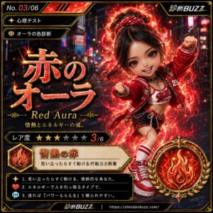赤のオーラ