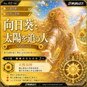 向日葵・太陽を追う人