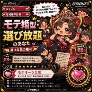 モテ婚型・選び放題のあなた