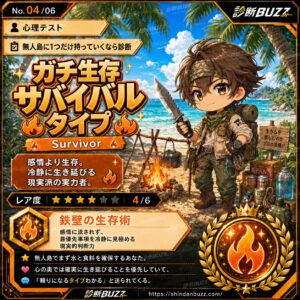 ガチ生存サバイバルタイプ