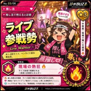 ライブ参戦勢