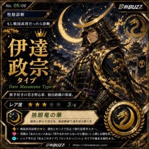 伊達政宗タイプ