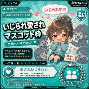 いじられ愛されマスコット枠