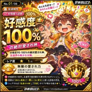 好感度100%の絶対愛され神