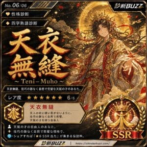 天衣無縫・天賦の才の自由人