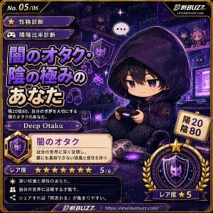 闇のオタク・陰の極みのあなた