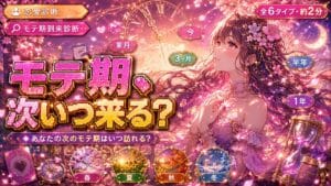 あなたのモテ期、次いつ来る?モテ期到来診断