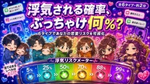 あなたが浮気される確率、ぶっちゃけ何%?