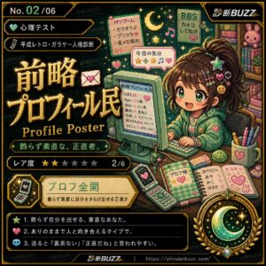 前略プロフィール民