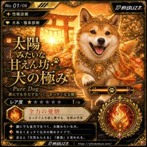 太陽みたいな甘えん坊・犬の極み