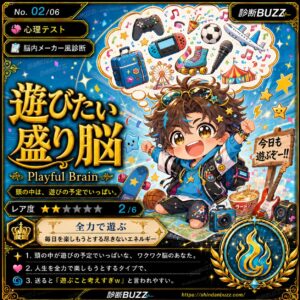 遊びたい盛り脳