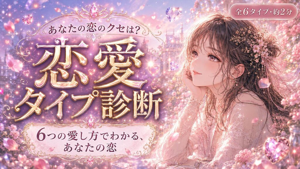 恋愛タイプ診断 あなたの恋のクセは?