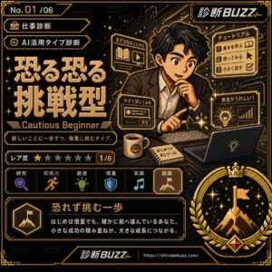 恐る恐る挑戦型