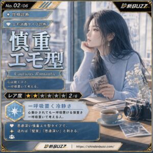 慎重エモ型