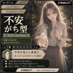 不安がち型