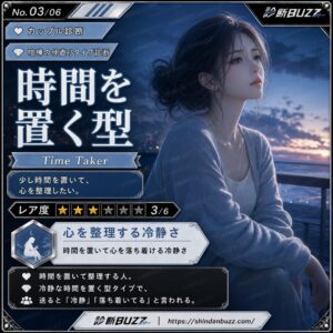 時間を置く型