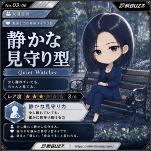 静かな見守り型