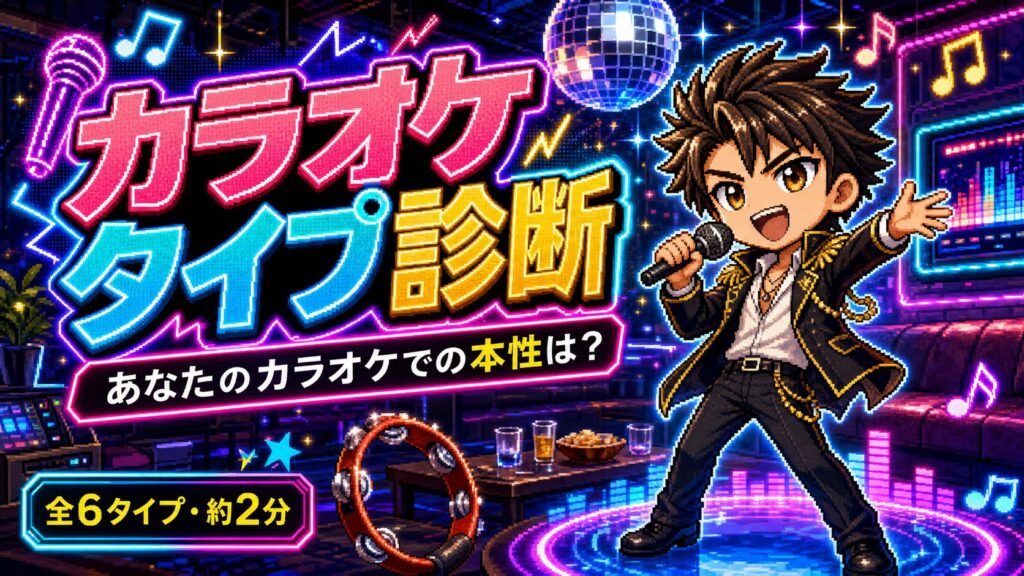 カラオケタイプ診断 あなたのカラオケでの本性は？